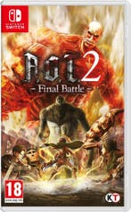 Switch Attack on Titan 2: Final Battle, Spelcomputers en Games, Verzenden, Zo goed als nieuw