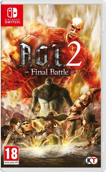 Switch Attack on Titan 2: Final Battle, Verzenden, Zo goed als nieuw