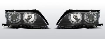 Koplampen Angel Eyes | geschikt voor BMW 3 Series E46 2001-2, Verzenden, Nieuw, BMW