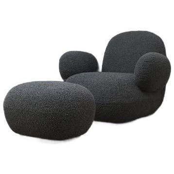 101 Copenhagen 101 Kopenhagen Set Toe Fauteuil Plat + Toe, Minder dan 75 cm, Ophalen of Verzenden, Zo goed als nieuw, 75 tot 100 cm