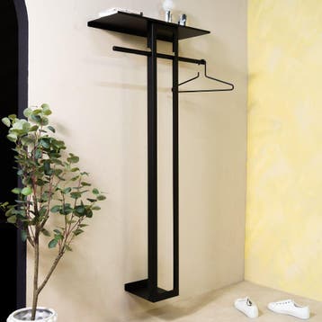 Spinder Design Luno Large 70 wandkapstok - zwart, Verzenden, Nieuw