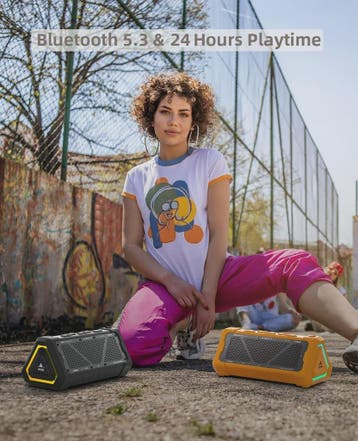 MLOVE P3 Outdoor Bluetooth Speaker - 40W Stereo Geluid, IPX7, Verzenden, Nieuw