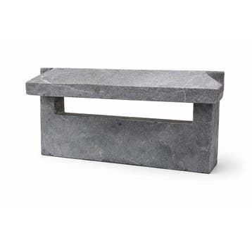 Basic natuursteen brievenbus briefsleuf inbouw, Verzenden, Nieuw