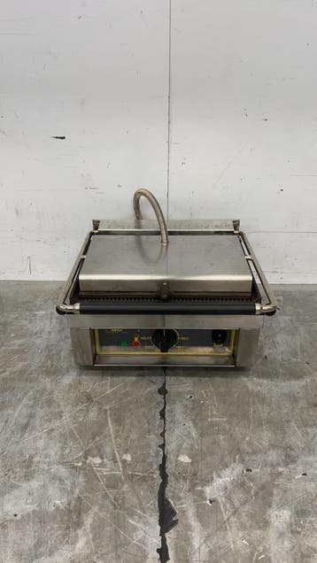 RVS Roller Grill Paninigrill 43 x 38.5 x 22 cm 230V Horeca, Ophalen of Verzenden, Gebruikt