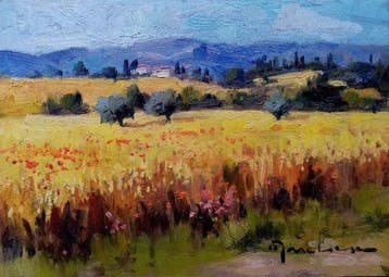 Walter Marchese (1958) - Campi di grano