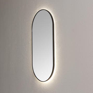 Spiegel Sanilux Ovaal Met Direct LED 3 Kleuren Instelbaar &, Huis en Inrichting, Ophalen of Verzenden, Nieuw