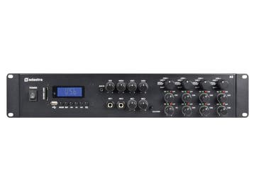 Adastra A8 Stereoversterker 8x 200W 4 Zones Met USB SD En, Verzenden