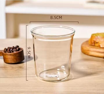 Glazen Latte Kop van Borosilicaatglas – Koffiebeker voor Dra, Verzenden, Nieuw