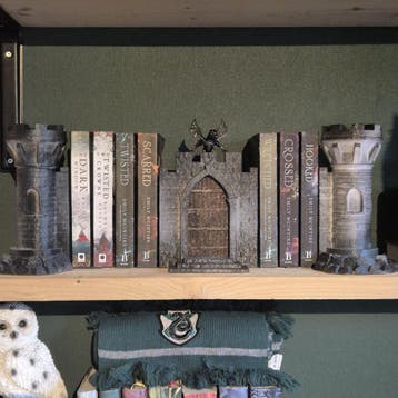 Fantasy Castle book ends & nook - DnD DM screen, Verzenden, Nieuw