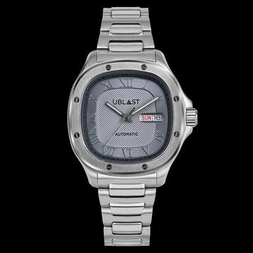 Ublast - Quadrangular - Sapphire Glass - REF.UBQDR40GY -, Nieuw