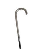 Wandelstok - eboniseerd hout zilver 925 - met toewijding in, Antiek en Kunst, Antiek | Overige Antiek