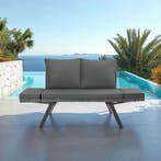 Wicker-loungesofa Sintra, verstelbare armleuningen, 2in1 - g, Verzenden, Nieuw