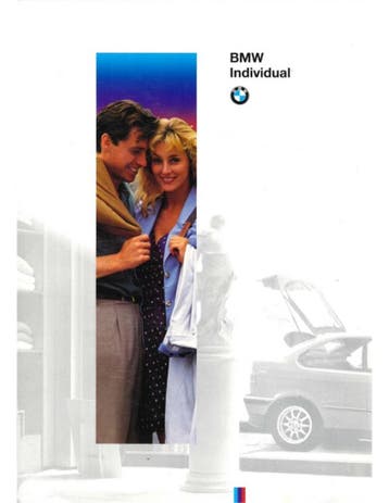 1994 BMW INDIVIDUAL BROCHURE DUITS, Nieuw, BMW, Author