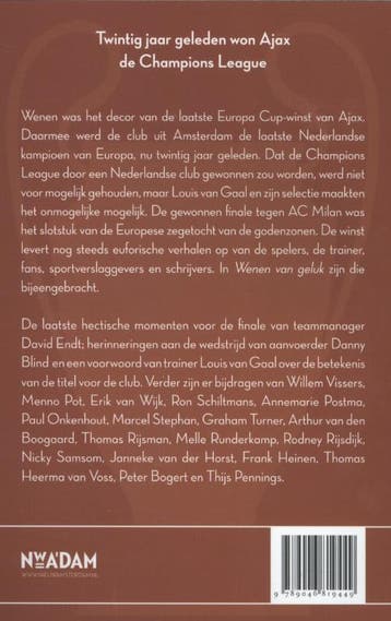 Wenen van geluk 9789046819449, Verzenden, Gelezen