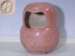 Unieke Daruma Teaburi (handwarmer) in de theeceremonie -