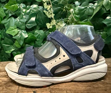 bijna Nieuwe sandalen van xsensible maat 38, Kleding | Dames, Schoenen, Xsensible, Blauw, Zo goed als nieuw, Sandalen of Muiltjes