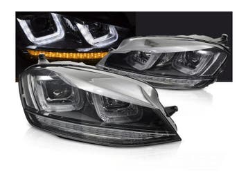 LED dynamische koplampen Black Line geschikt voor Golf 7, Verzenden, Nieuw, Volkswagen