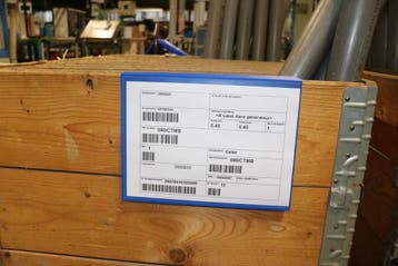 Tarifold documenvenster voor pallets (10 stuks) -, Verzenden