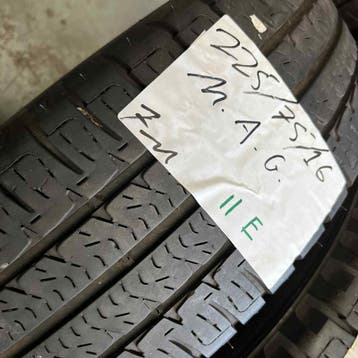 2 x Michelin Alpin 6 225-75-16 C Zomerbanden 7mm, 16 inch, Ophalen of Verzenden, Band(en), Bestelwagen