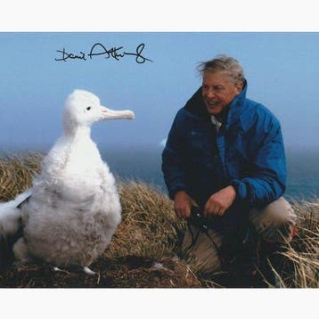 TV and Documentary Legend - Signed by Sir David Attenborough, Verzamelen, Nieuw