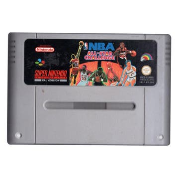SNES NBA All Star Challenge (Losse Cassette), Verzenden, Zo goed als nieuw