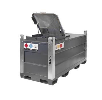 Dieseltank mobiel Fuel Box 2000 liter + 12V pomp, Verzenden