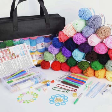 113-delige Complete Haak- en Breiset voor Beginners met 2000, Verzenden, Nieuw