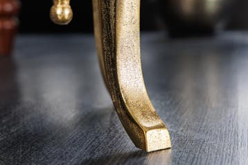 Barok bijzettafel SAVOY 55cm goud metalen driepoot rond, Huis en Inrichting, Tafels | Sidetables, Ophalen of Verzenden, Nieuw
