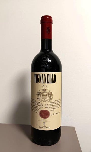 2016 Marchesi Antinori, Tignanello - Toscane IGT - 1 Fles, Nieuw