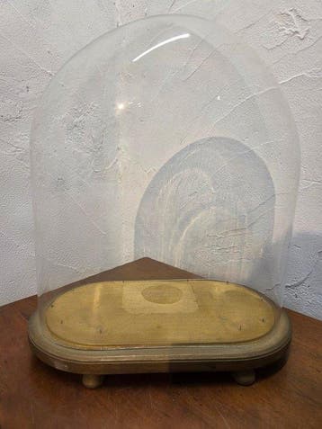 Globe - !!! - GLAZEN STOLP - 1951-1960 - Mooie Grote Ovale, Antiek en Kunst