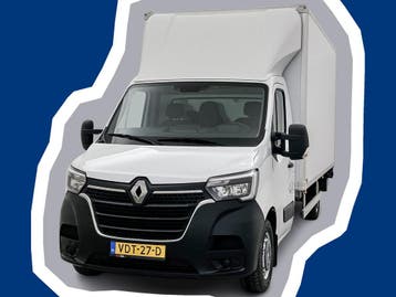 Renault Master L3H2 | Financial Lease voor 424 p/mnd, Gebruikt, Overige carrosserieën, Wit, Onderhoudsboekje