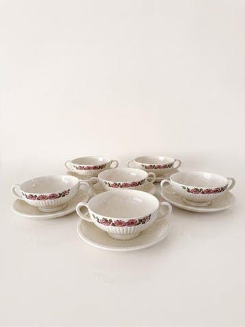 Wedgwood - Tafelservies (6) - Doornroosje - Porselein -