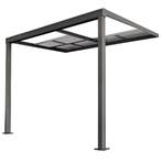 Aluminium Terrasoverkapping Jakarta - 3 x 3 m - Grijs - Schu, Tuin en Terras, Overkappingen, Verzenden, Nieuw