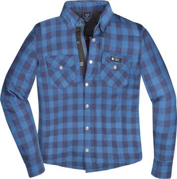 Merlin Axe Blauw Motorshirt, Motoren, Nieuw met kaartje, Jas | textiel, Merlin, Heren