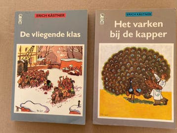 2 Kinderklassiekers - Erich Kästner - vrij zeldzaam, Verzenden, Gelezen, Fictie algemeen
