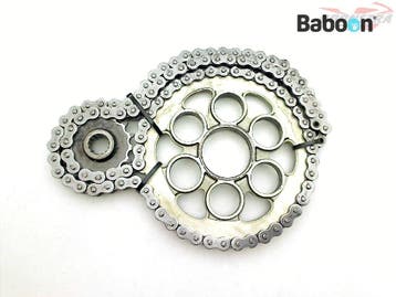 Ketting Set Ducati Monster 1200 R 2016 (1200R), Verzenden, Gebruikt