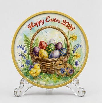 Wereld. 1 Onza 2026 – Easter – 1 oz Silver coin – Ag .999