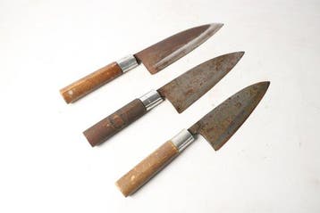 Keukenmes - Deba bch - Staal - Japan - Mes KATANA Deba