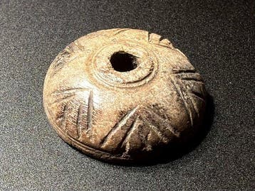 Viking periode Been Uitstekende en zeer zeldzame ronde