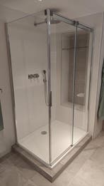 Douchecabine 120x90 cm DUKA 4200-2 met gratis douchebak 0032, Ophalen, Nieuw, Glas, Douche