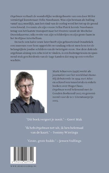 Orgelman 9789023498629 Mark Schaevers, Verzenden, Gelezen, Mark Schaevers