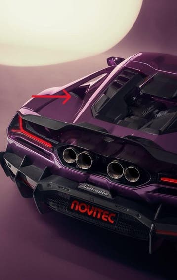 Dit betreft een Lamborghini Revuelto Novitec carbon, Verzenden