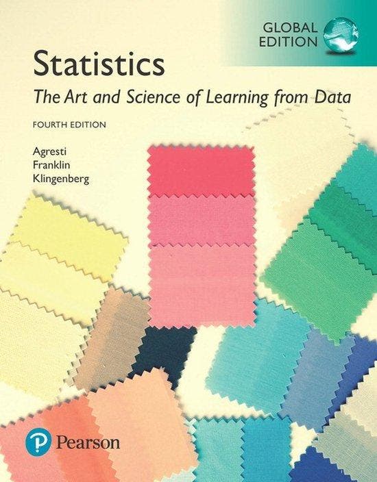 9781292164779 Statistics: The Art and Science of Learning..., Boeken, Studieboeken en Cursussen, Zo goed als nieuw, Verzenden