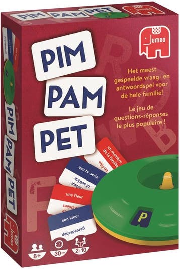 Pim Pam Pet Original | Jumbo - Gezelschapsspellen, Hobby en Vrije tijd, Gezelschapsspellen | Bordspellen, Verzenden, Nieuw
