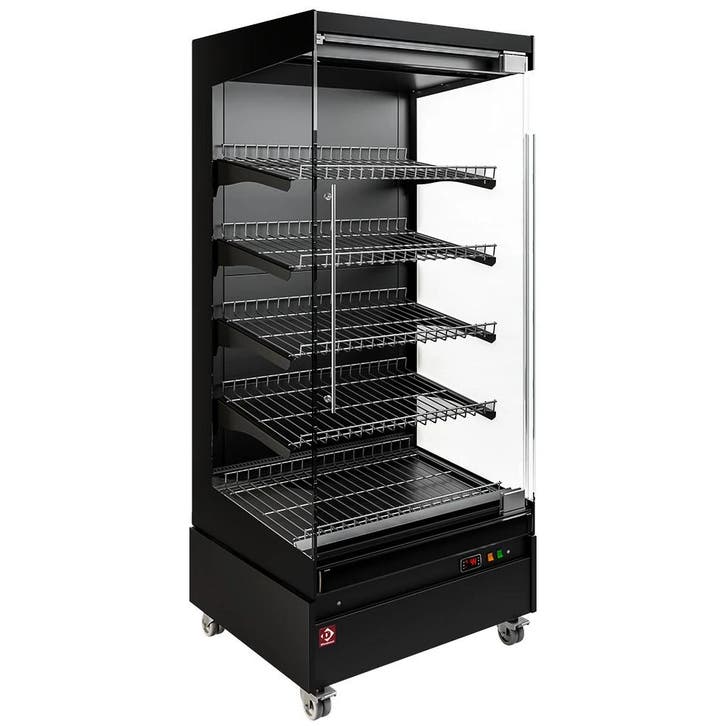 Verwamd Wandmeubel | AOSTA LINE | Zwart | 65°C/80°C | 5, Zakelijke goederen, Horeca | Keukenapparatuur, Nieuw in verpakking, Verzenden