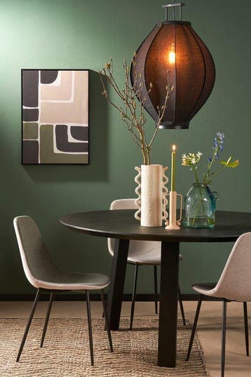 2dekans | Mica Decorations Pego Hanglamp - H73 x Ø54 cm -, Ophalen of Verzenden, Zo goed als nieuw