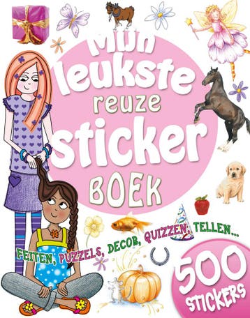 Boek: Mijn leukste reuzestickerboek - - (als nieuw), Boeken, Verzenden, Zo goed als nieuw