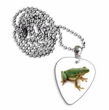 Plectrum ketting of sleutelhanger van een kikker, Verzamelen, Ophalen of Verzenden, Nieuw