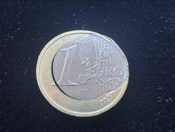 Duitsland. 1 Euro 2002 G Tondello interno Deformato