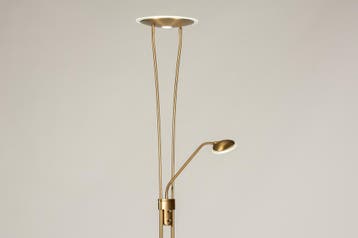 Rietveld Vloerlampen - Goud - Metaal, Verzenden, Nieuw